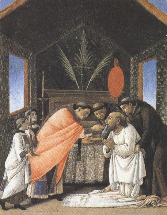 Sandro Botticelli The Last Communion of St jerome (mk36) France oil painting art